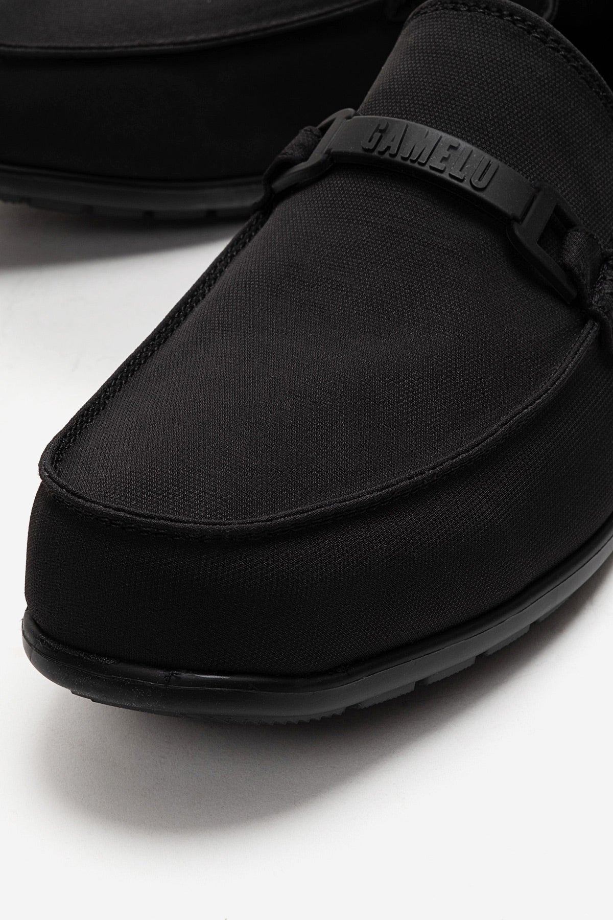 Erkek Siyah Tokalı Kauçuk Tabanlı Makosen Loafer Duarte