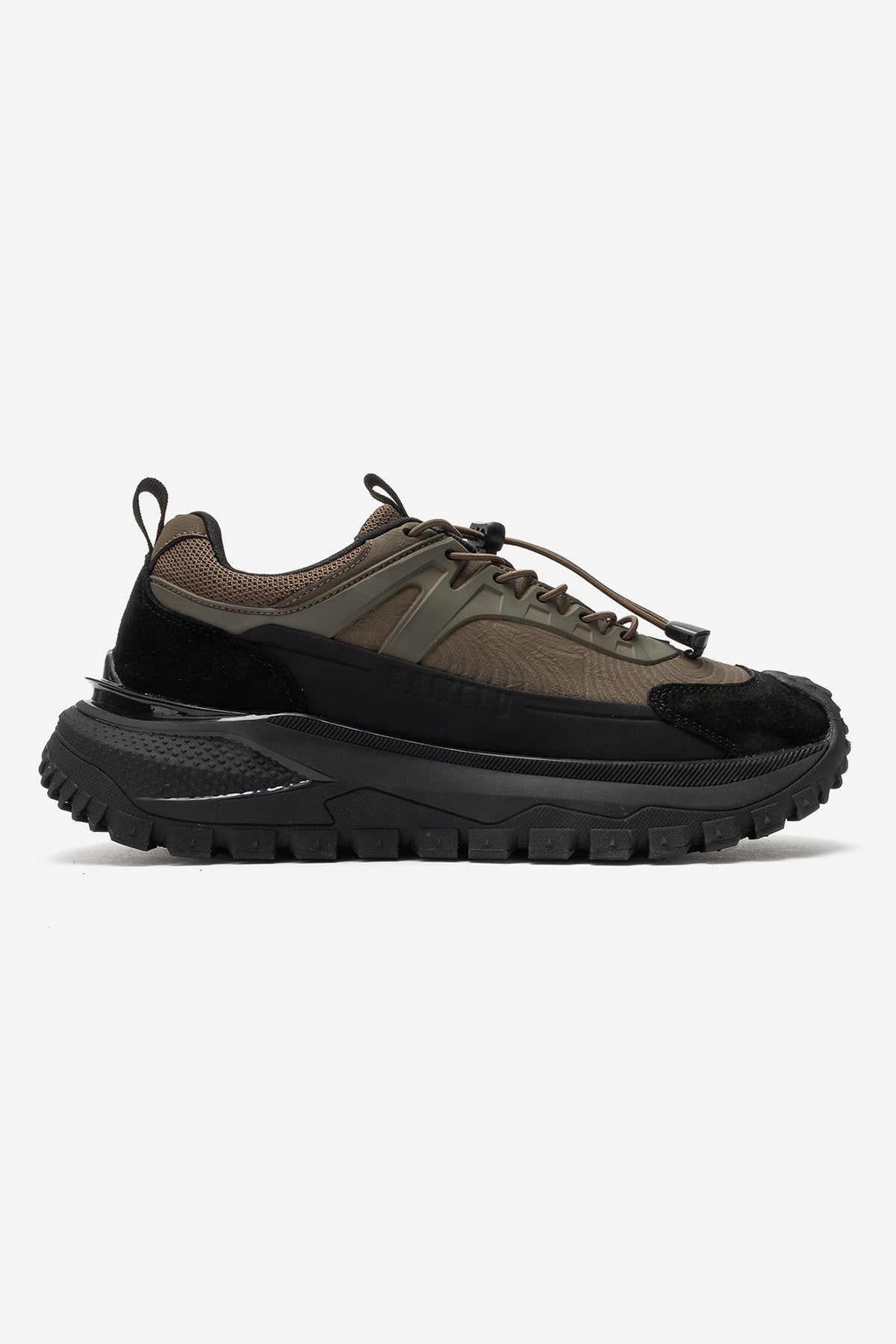 Erkek Kahve Lastik Bağcıklı Tırtıklı Taban Outdoor Sneaker Ezio