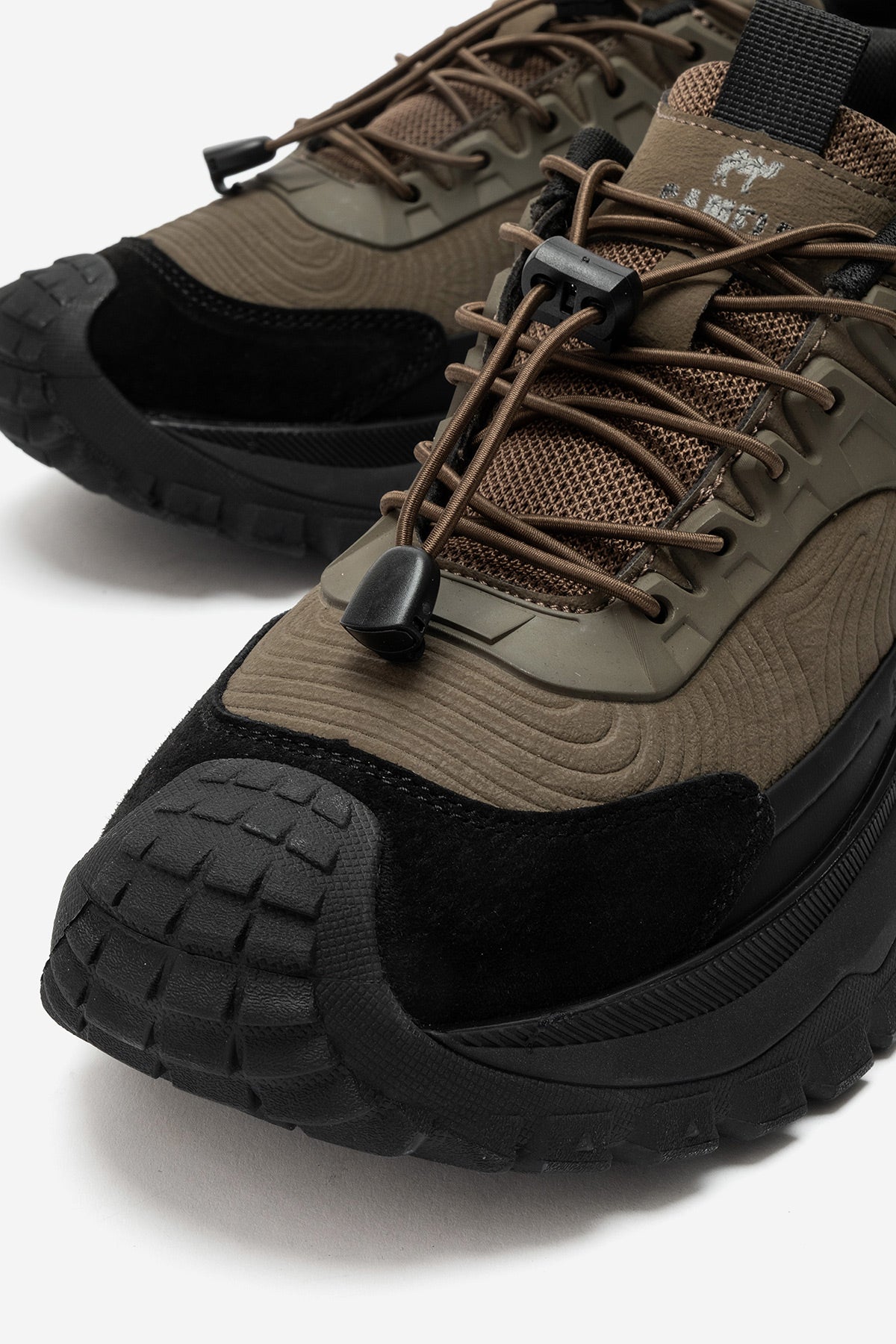 Erkek Kahve Lastik Bağcıklı Tırtıklı Taban Outdoor Sneaker Ezio